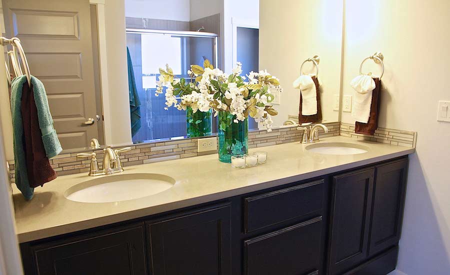 New Bathroom Installation Room Scene