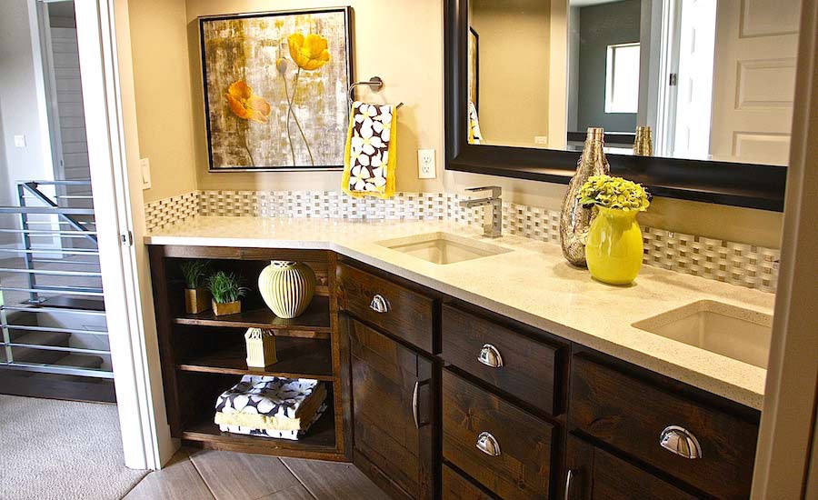 New Bathroom Installation Room Scene