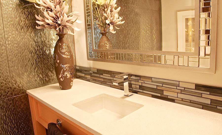 New Bathroom Installation Room Scene