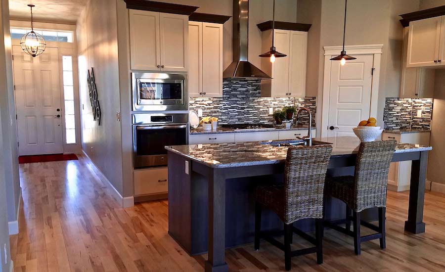 New Kitchen Installation Room Scene