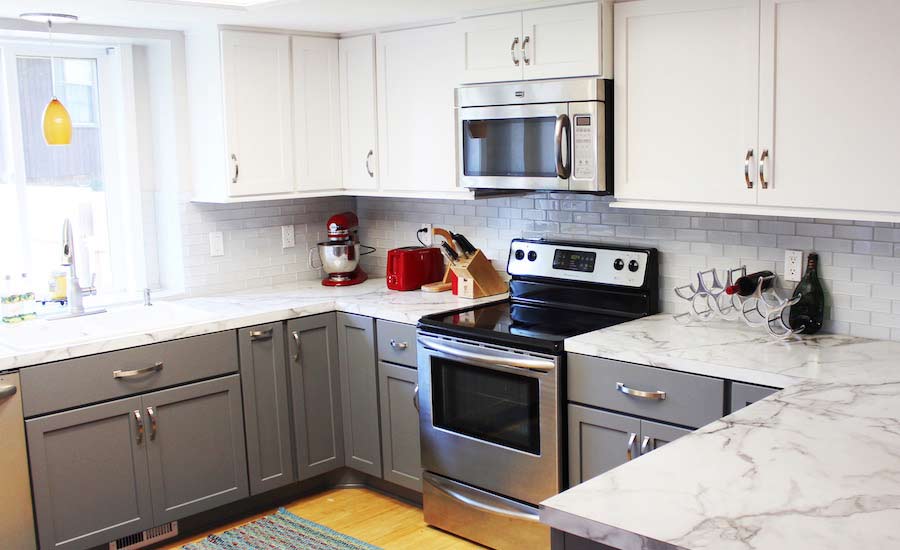New Kitchen Installation Room Scene