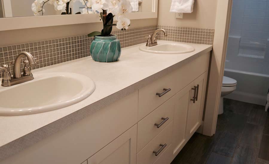 New Bathroom Installation Room Scene