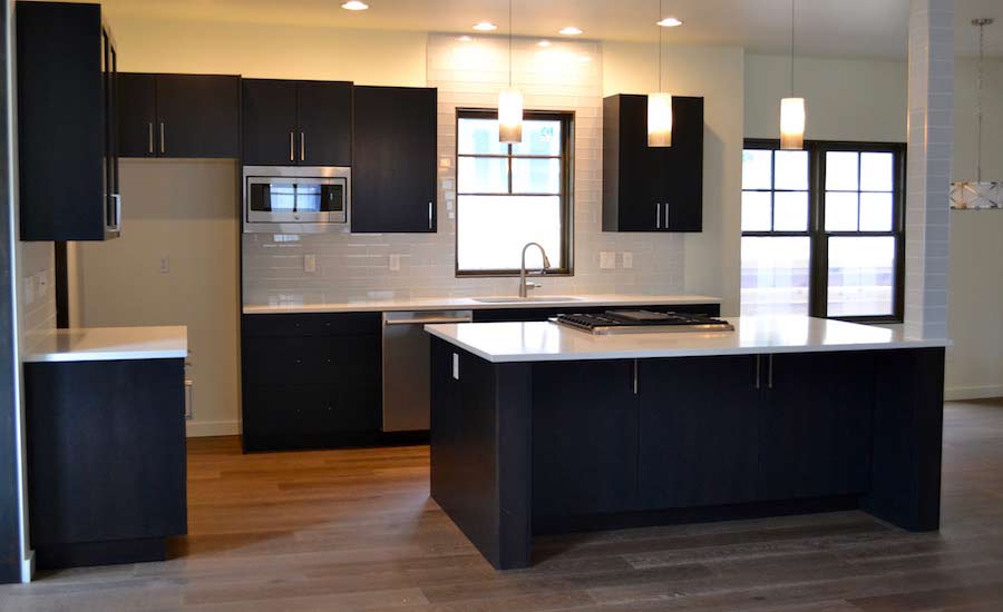 New Kitchen Installation Room Scene
