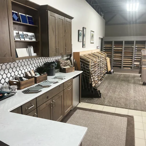 Countertops and tile for the kitchen