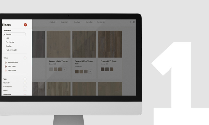 selecting samples on webpage